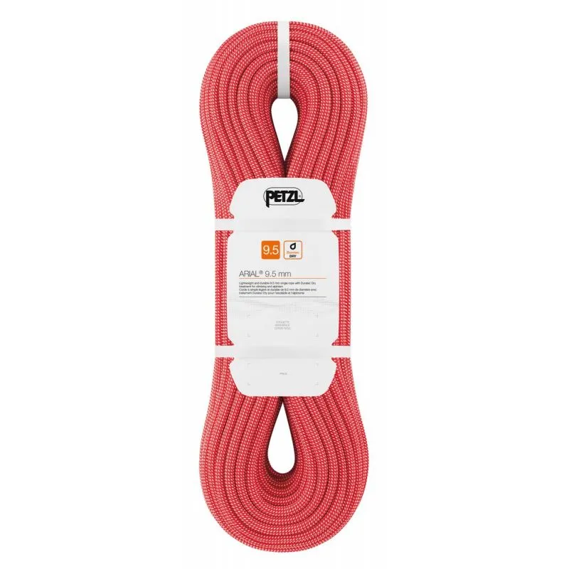 Cuerda simple PETZL Arial 9,5MM (ROJO) 60M