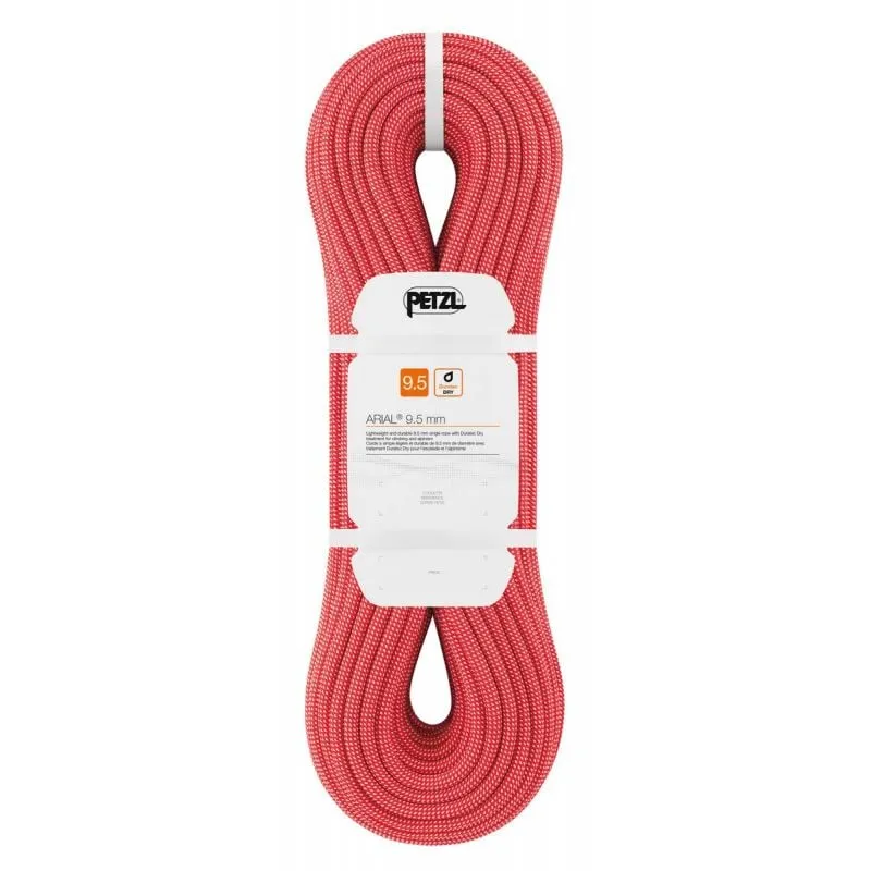 Cuerda simple PETZL Arial 9,5MM (ROJO) 70M