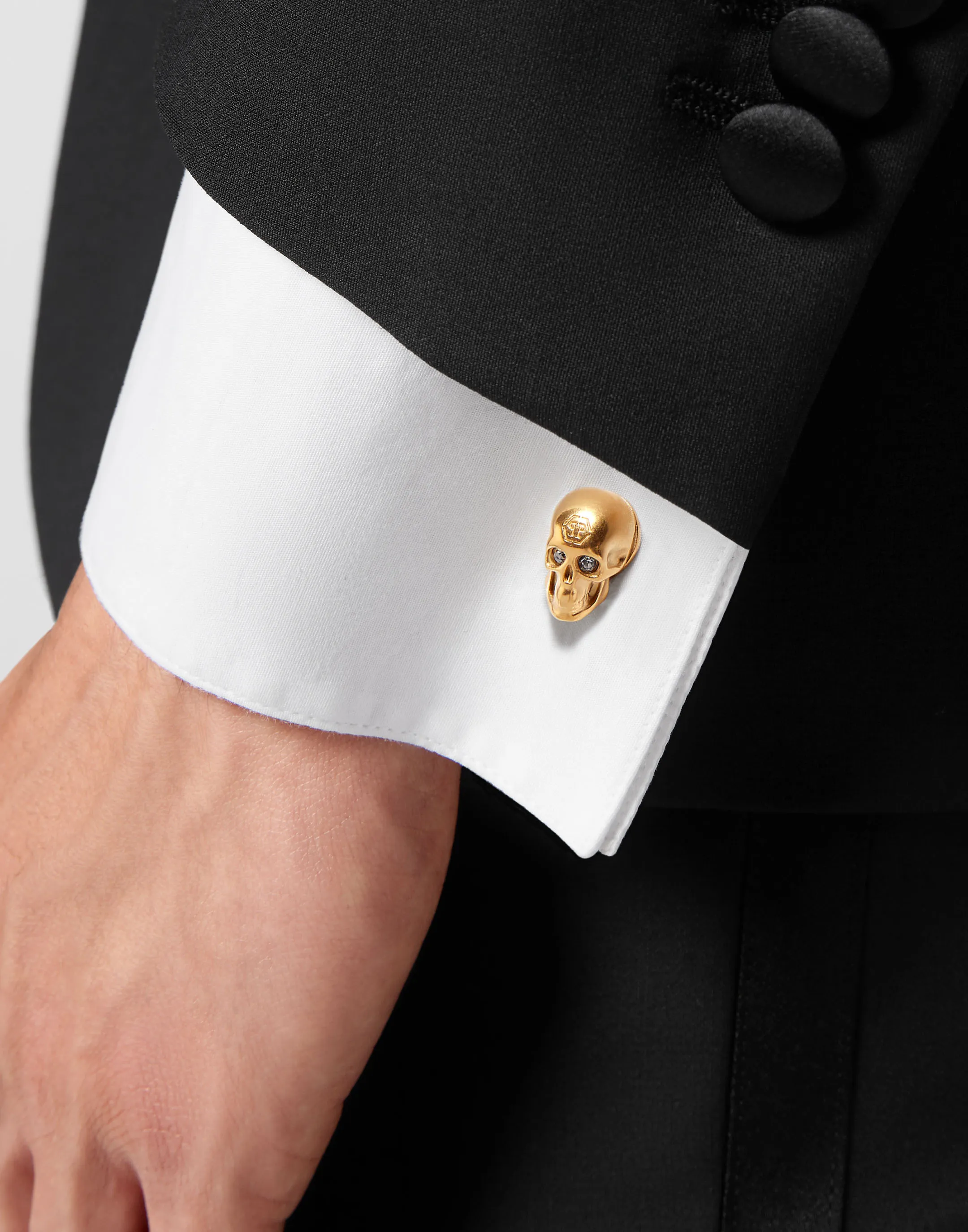 CUFFLINKS IP 3D SKULL