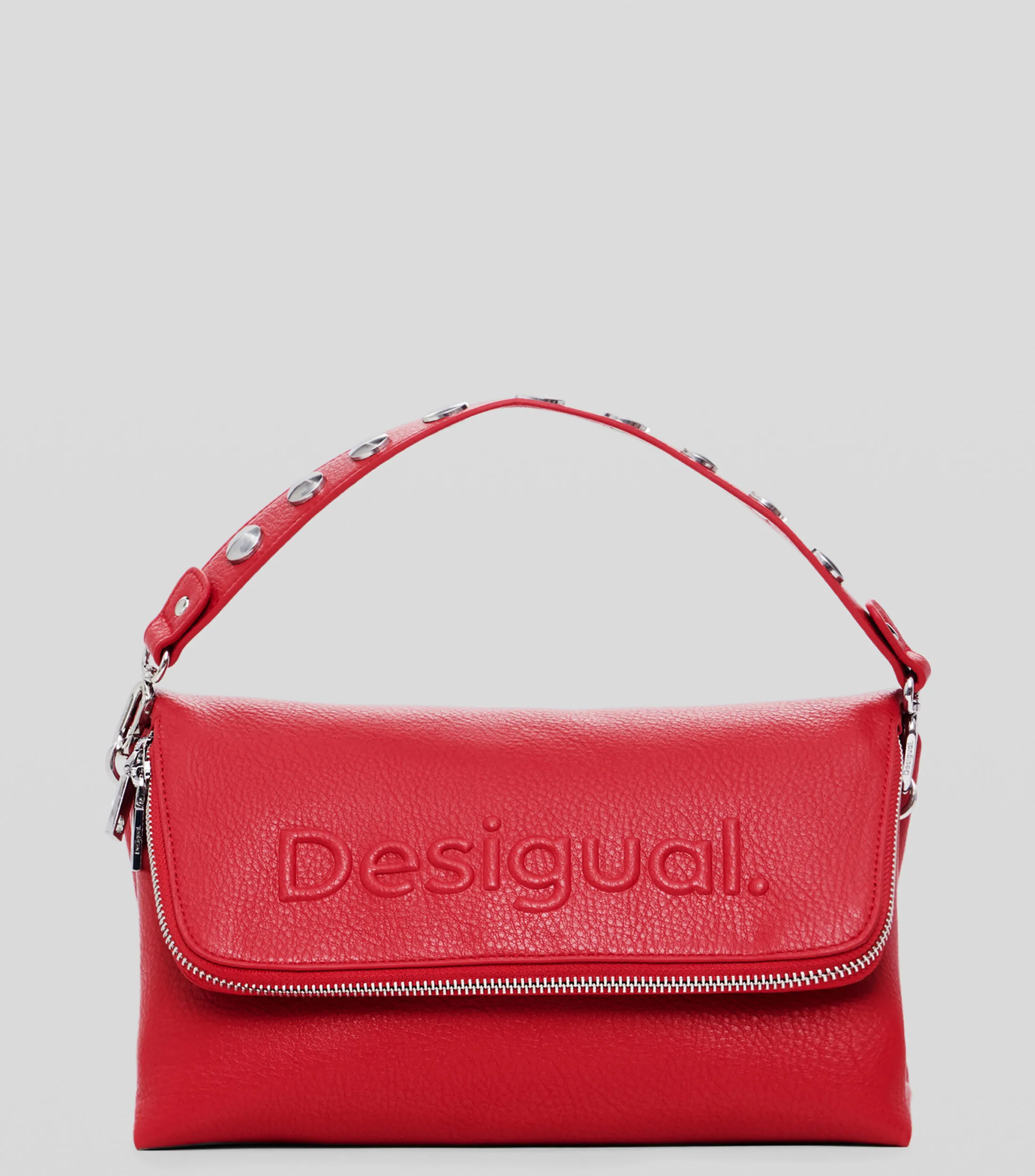 Desigual Bolso crossbody con logo Mujer