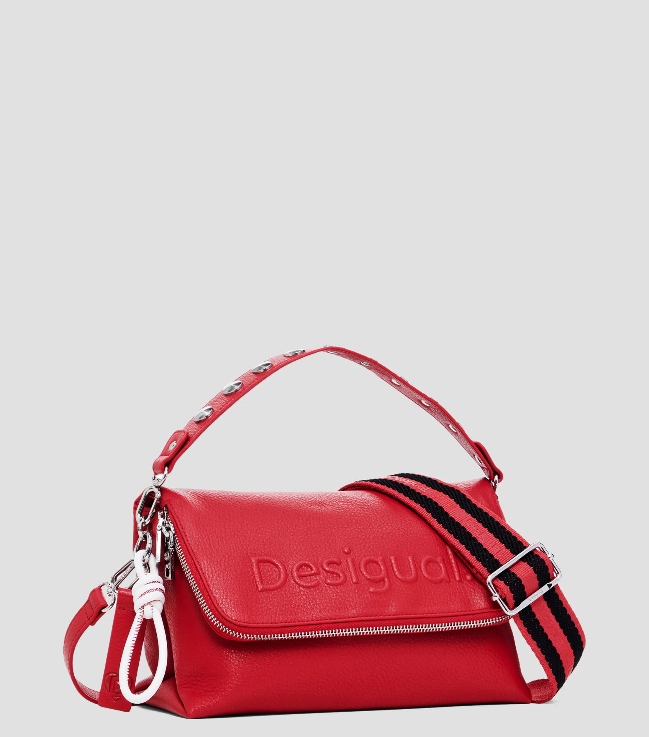 Desigual Bolso crossbody con logo Mujer