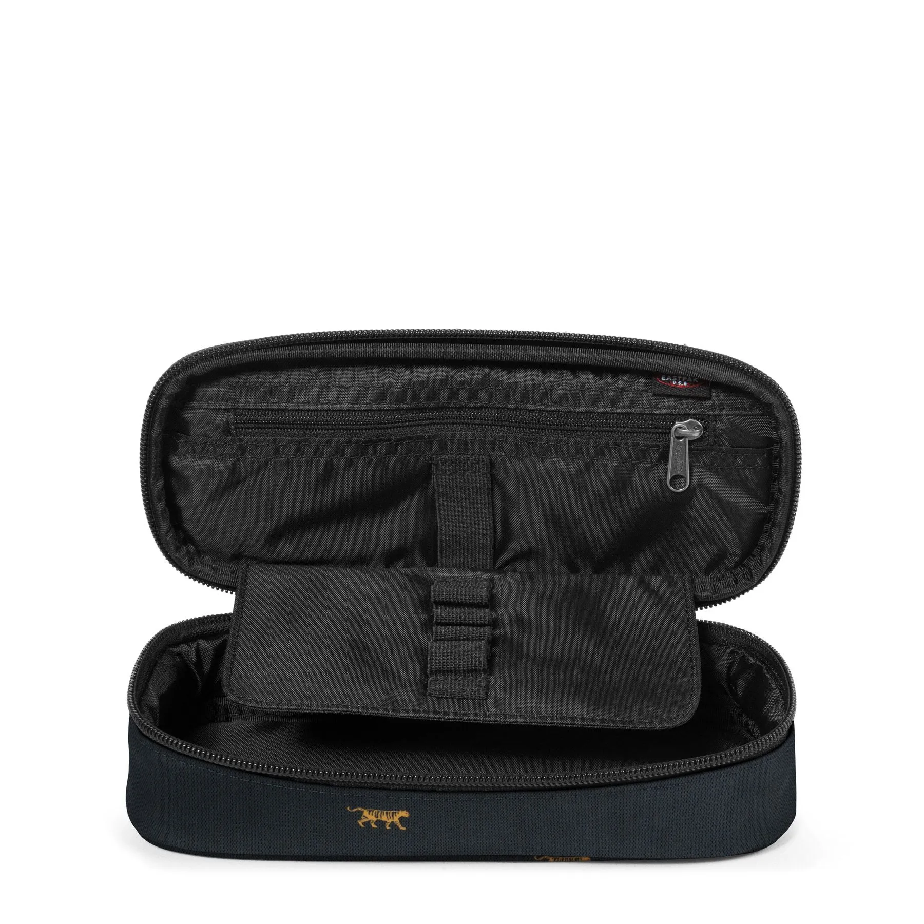 Estuche escolar Eastpak: PLUMIER OVAL Single EK717J03 Mini Tiger negro mini tigres