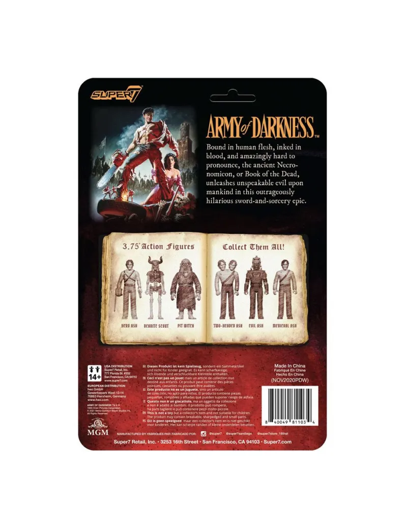 Figura Army Of Darkness ReAction Deadite Scout (Midnight) 10 cm