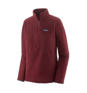 Forro polar Patagonia R1 Air Zip Neck (Sequoia Red) Mujer