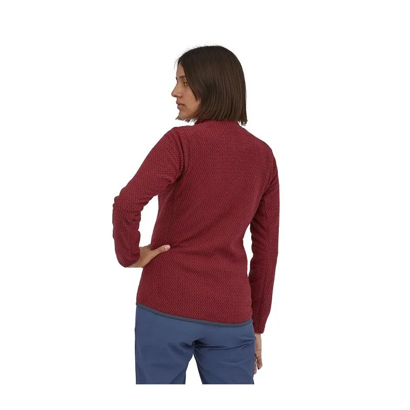 Forro polar Patagonia R1 Air Zip Neck (Sequoia Red) Mujer