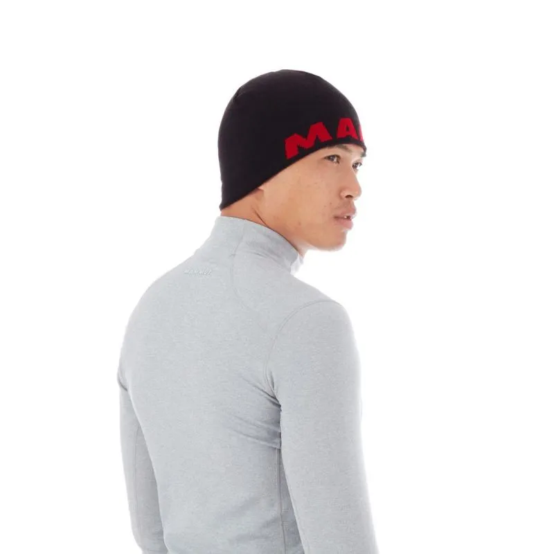 Gorro reversible Mammut Logo Beanie (Negro)