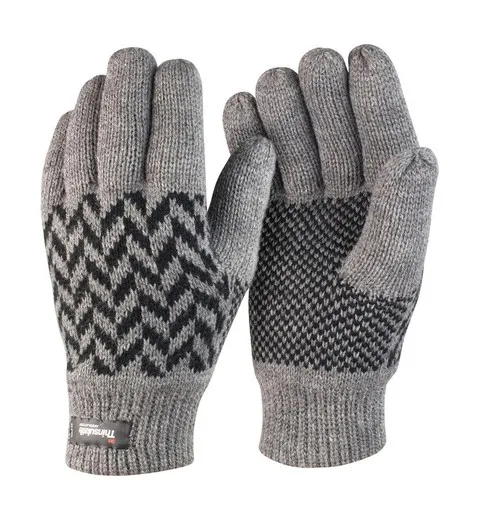 Guantes con patrón Thinsulate