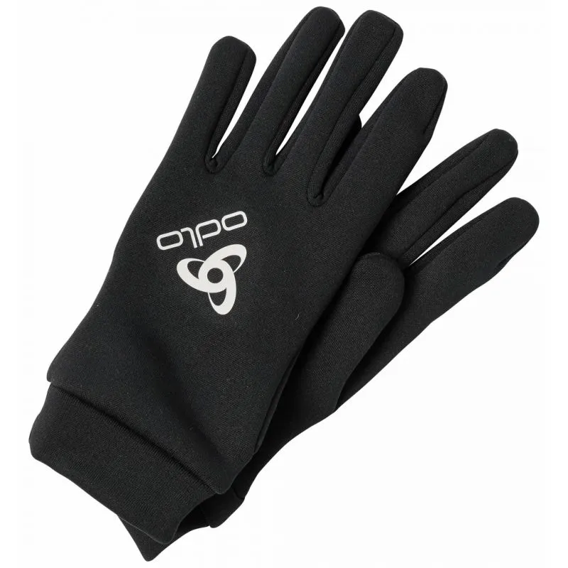 Guantes Odlo Stretchfleece Liner Eco (Negro)