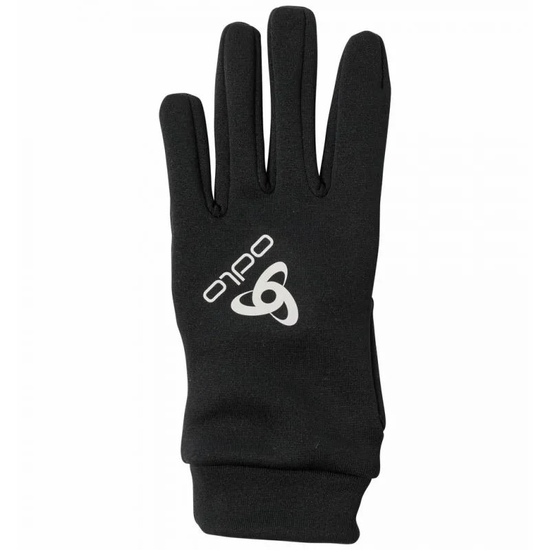 Guantes Odlo Stretchfleece Liner Eco (Negro)