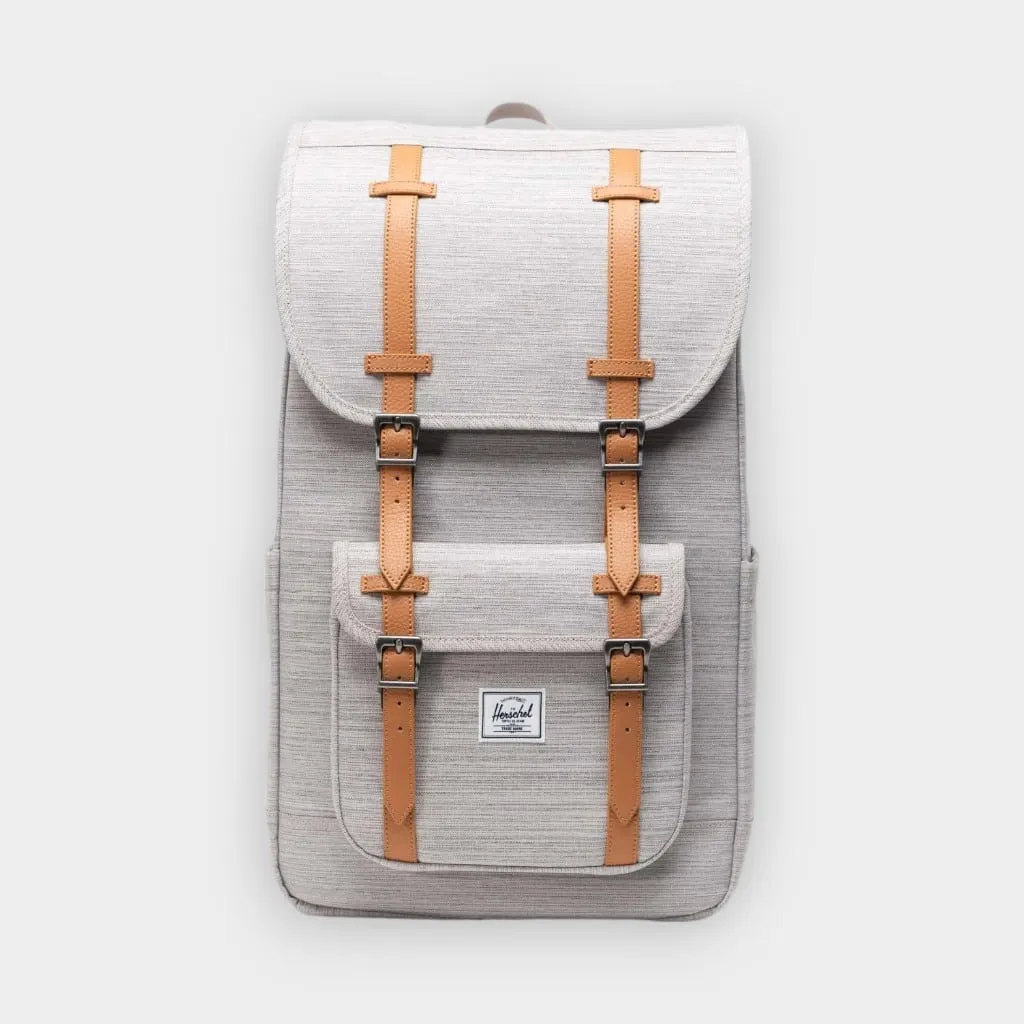 Herschel – Mochila little America light grey crosshatch