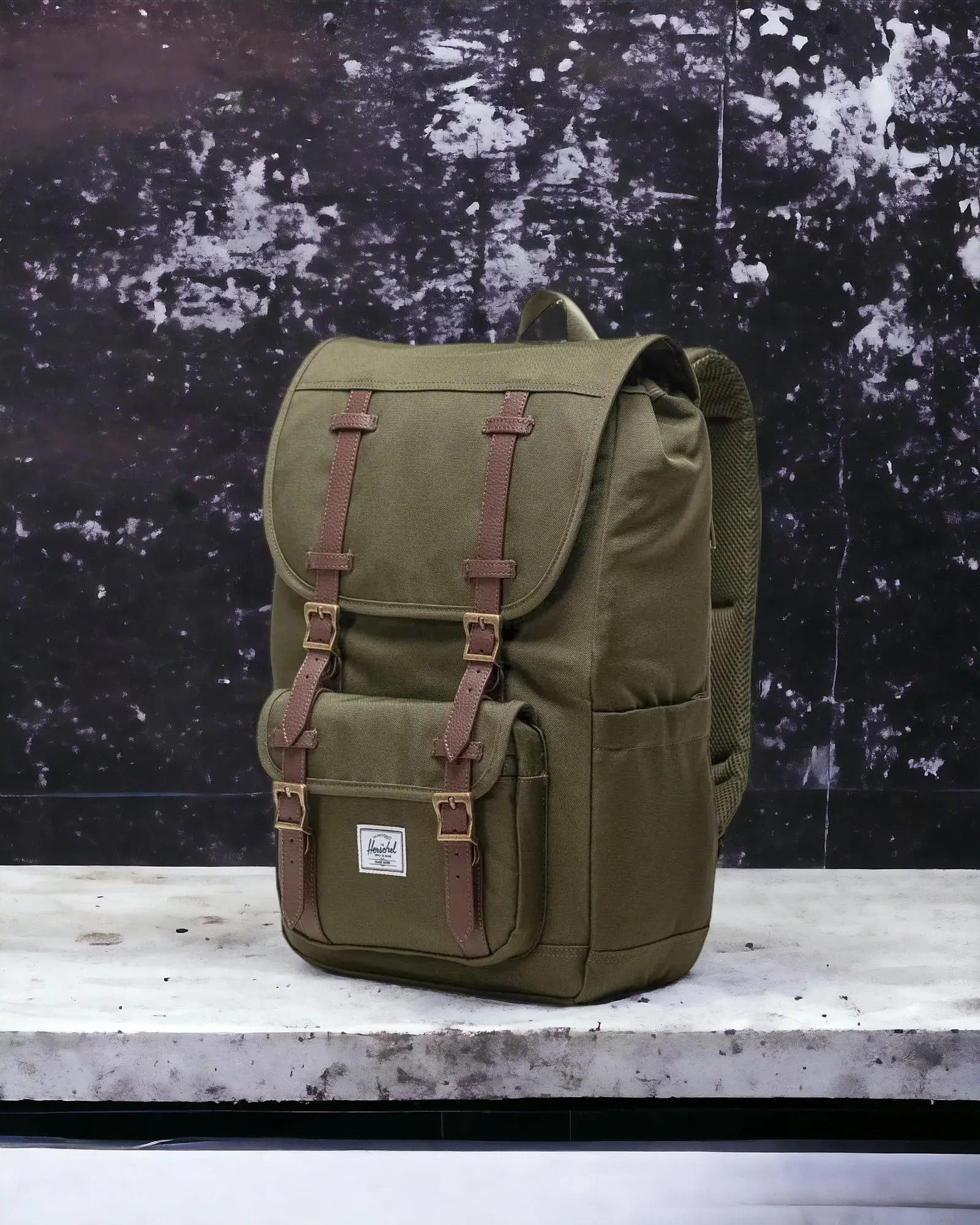 Herschel – Mochila little America Mid volume 21L ivy green