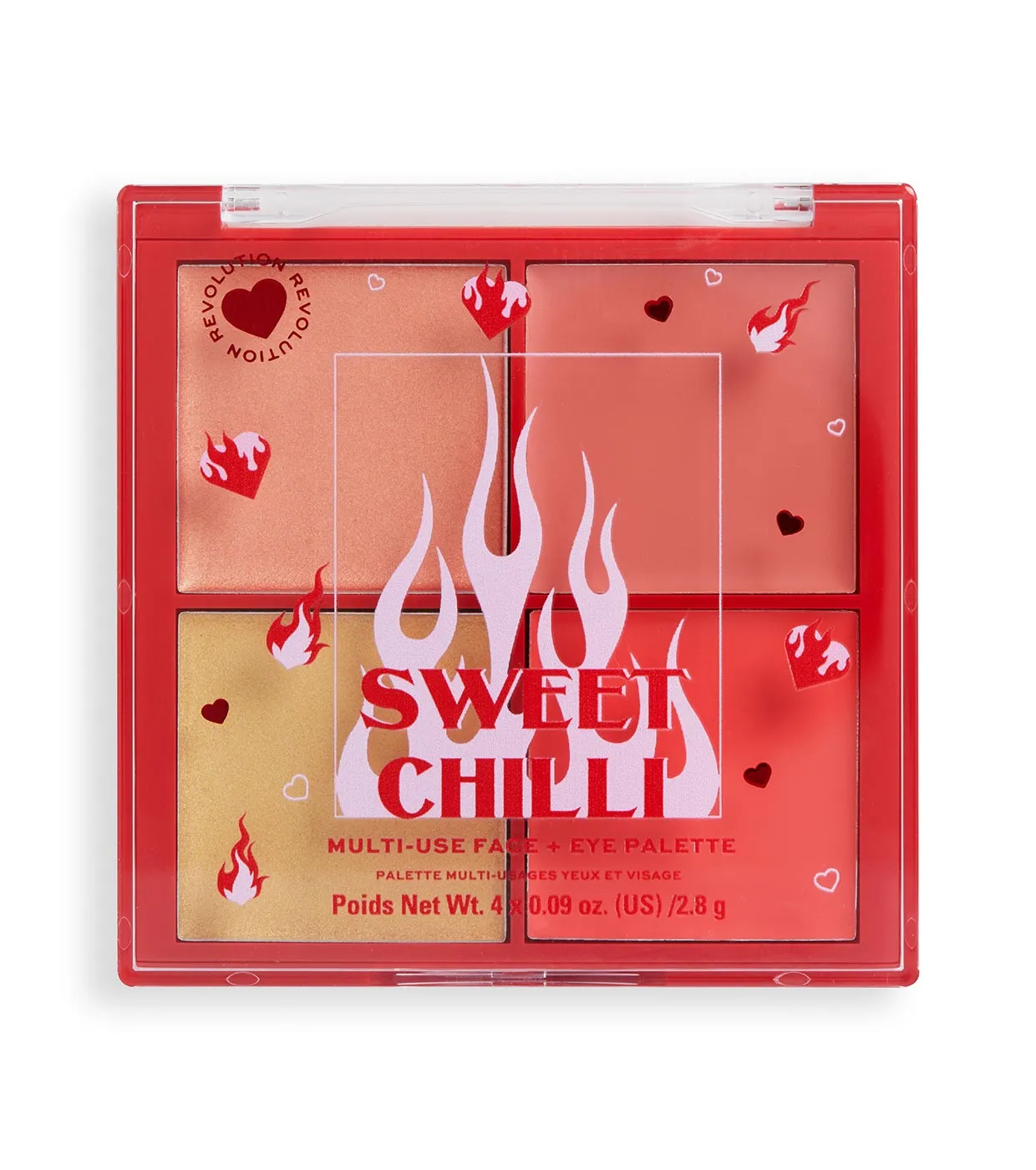 I Heart Revolution - *Sweet Chilli* - Paleta multiusos para rostro y ojos