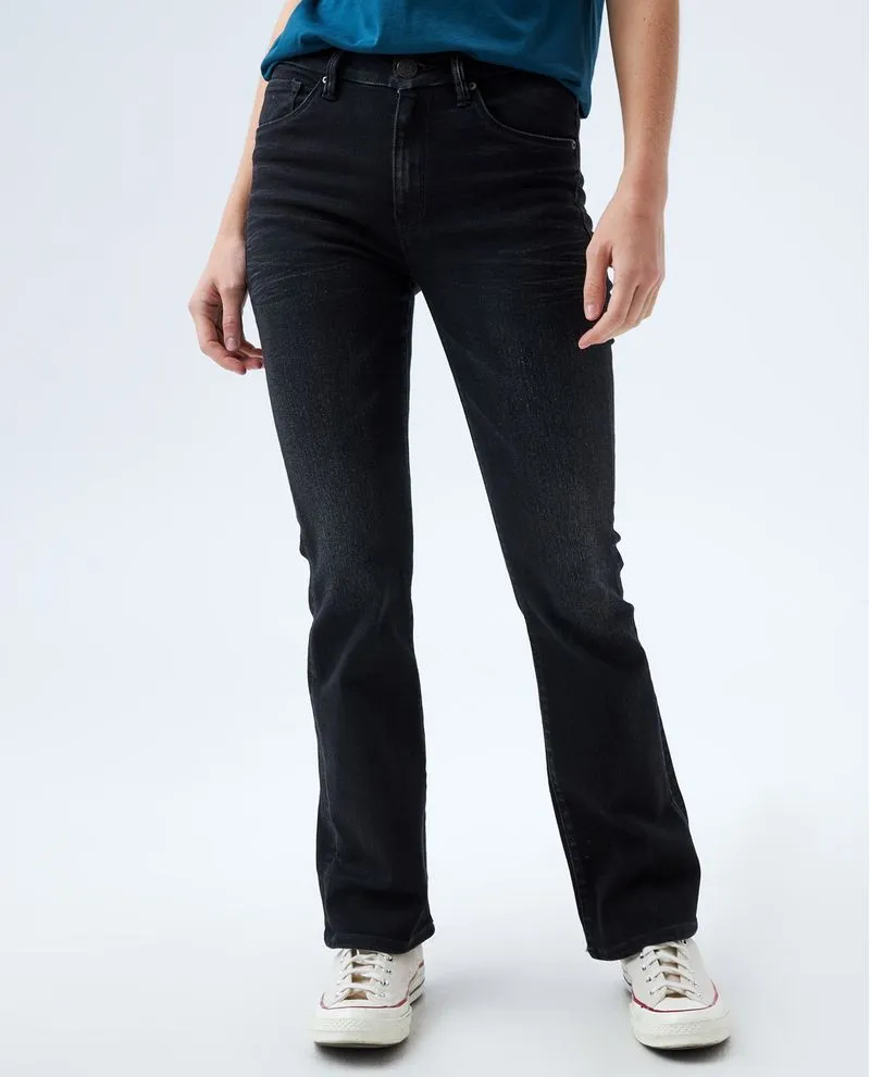 Jean Jegging ultra oscuro para mujer