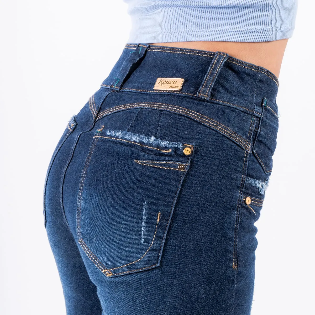 Jean Mom Fit Tiro Medio Gold Trafa