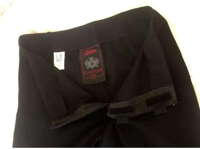 Jean Paul Gaultier Pantalones Negro 