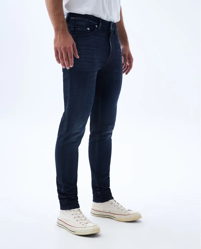 Jean Skinny fit tono oscuro para hombre