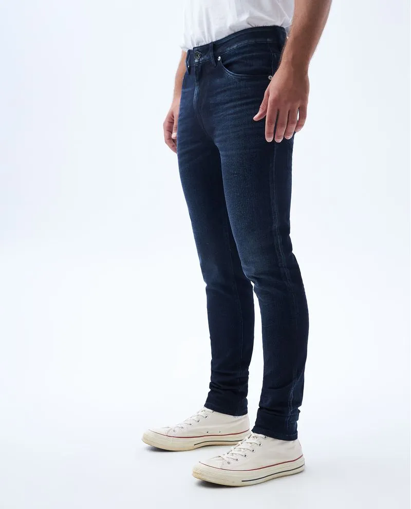 Jean Skinny fit tono oscuro para hombre