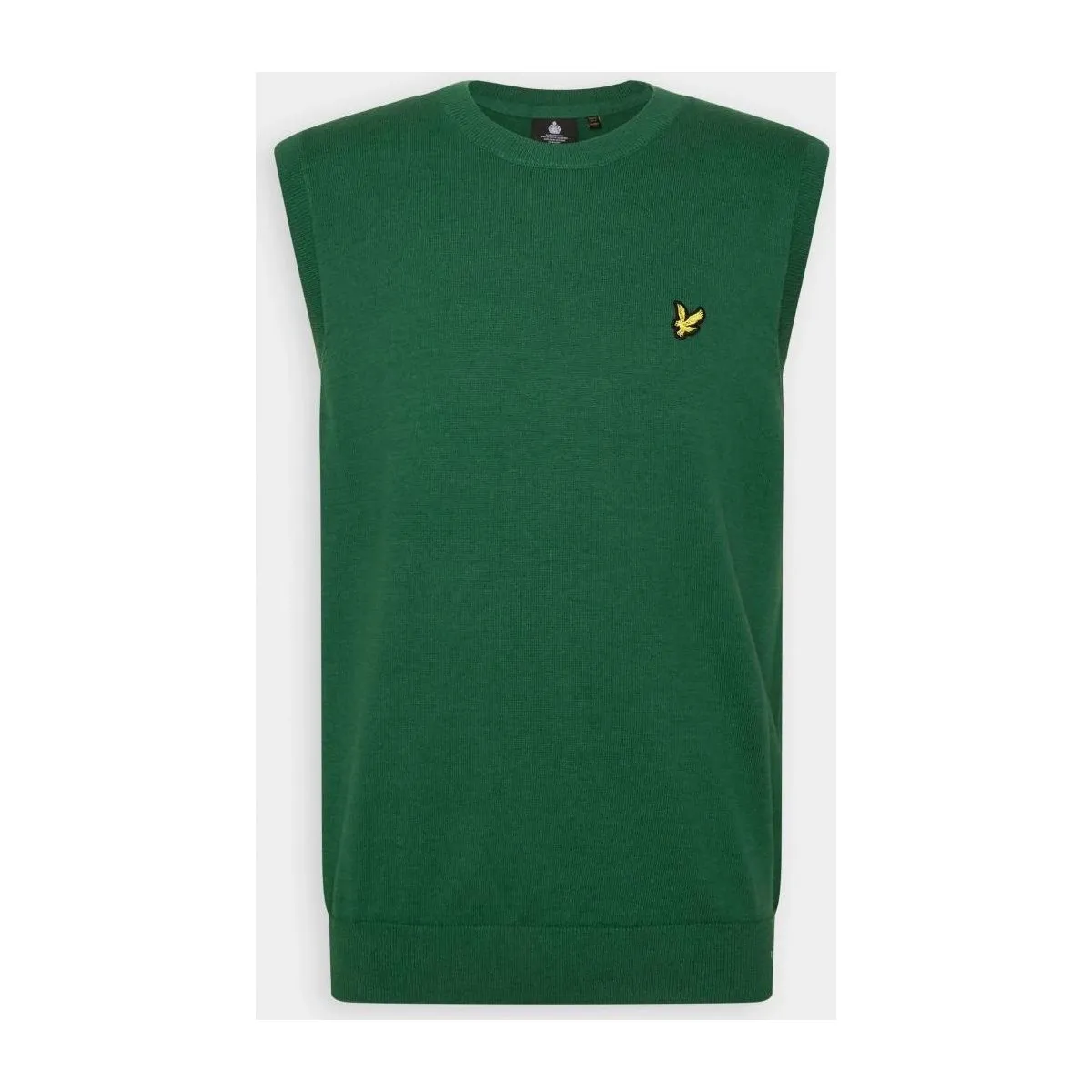 KN1819V CREW NECK VESTW510 ENGLISH GREEN