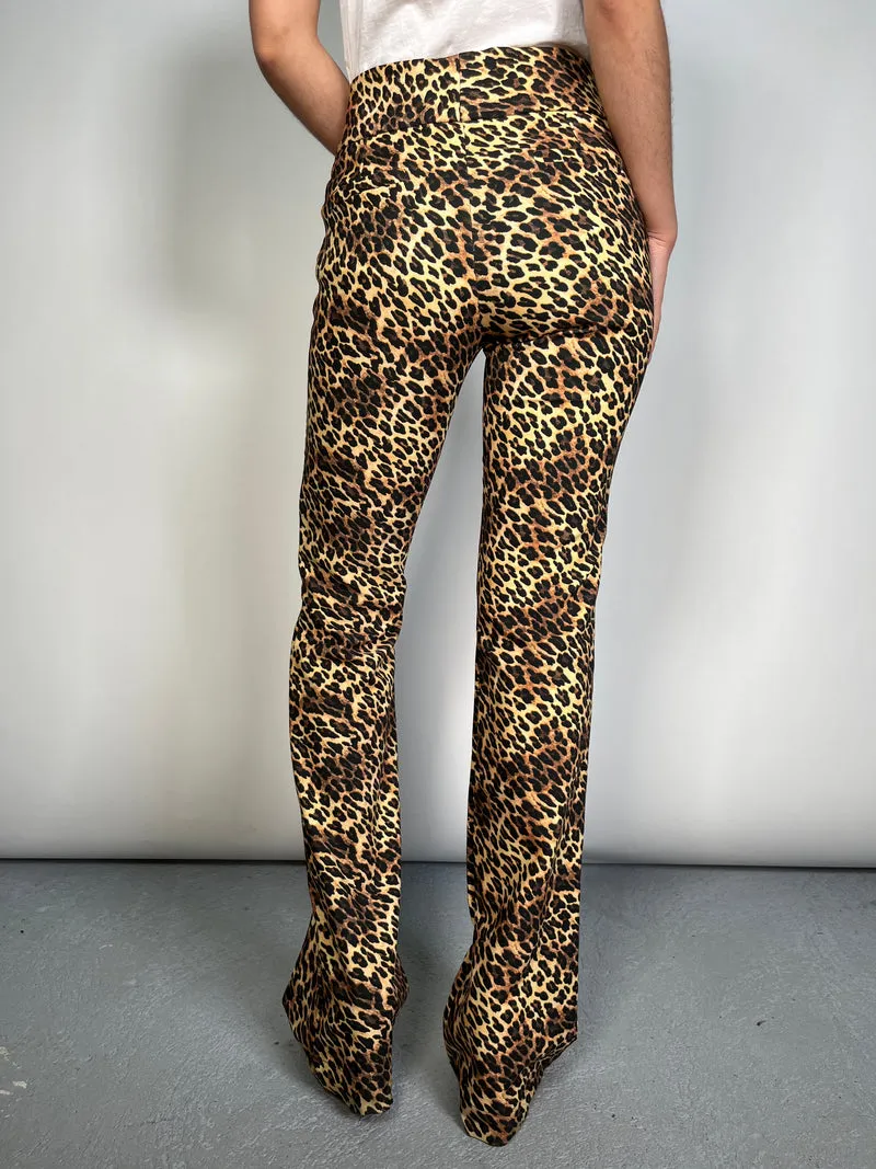 KOSIUKO Pantalón Elasticado Animal Print