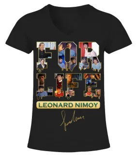 LEONARD NIMOY FOR LIFE Camiseta cuello pico Mujer