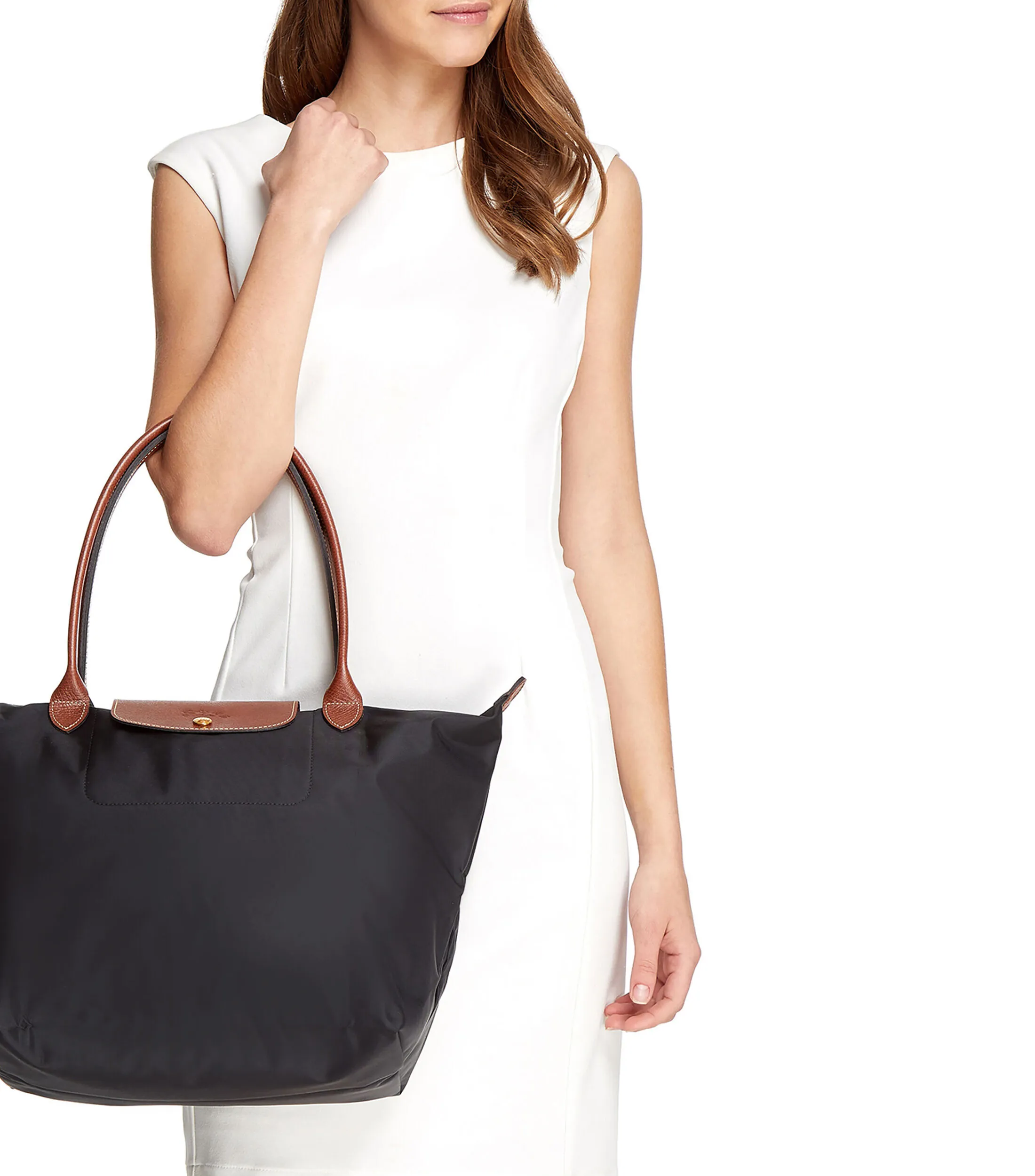 Longchamp Bolso Shoulder Negro Mujer