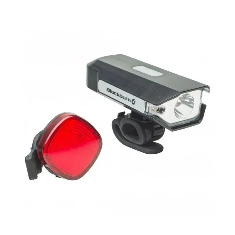 Luz bicicleta Blackburn Juego de luces 300-30 Lumen (Negro)