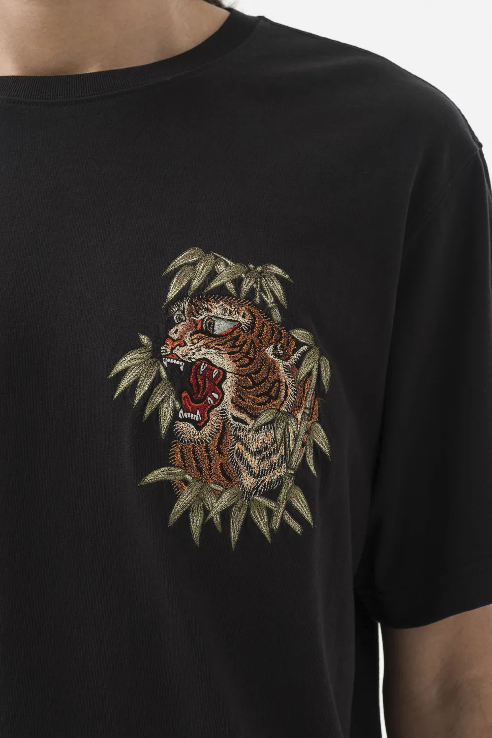 Maharishi Camiseta Maha Tiger Black