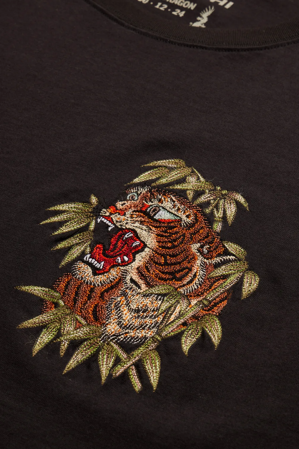 Maharishi Camiseta Maha Tiger Black