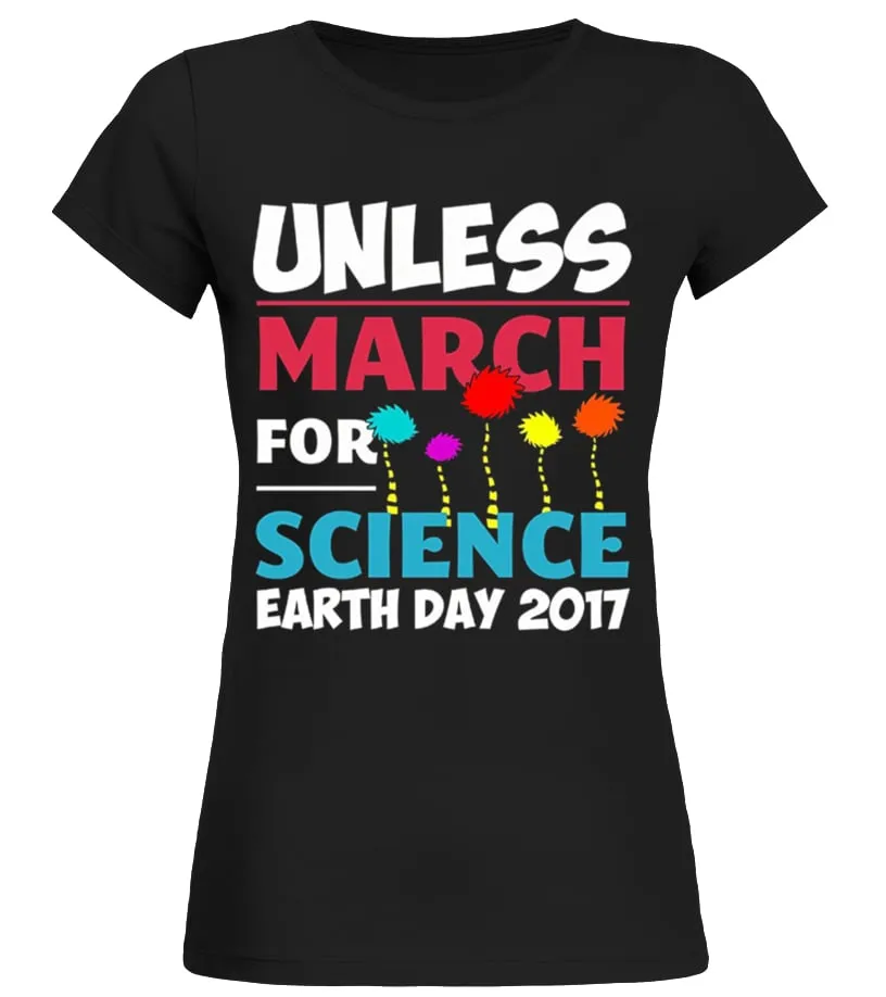 MARCH FOR SCIENCE Camiseta cuello redondo Mujer