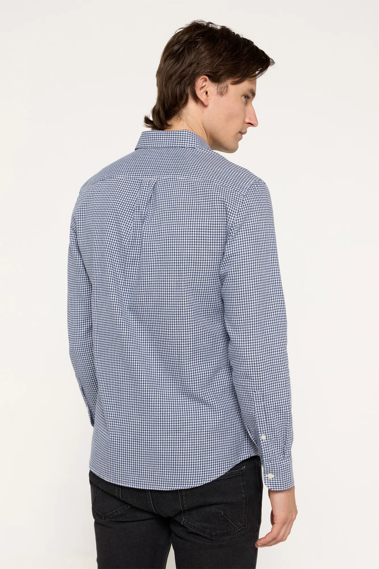 Milano Camisa Twill Cuadros