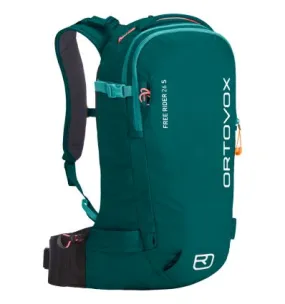 Mochila Ortovox Free Rider 26 S (verde pacífico)