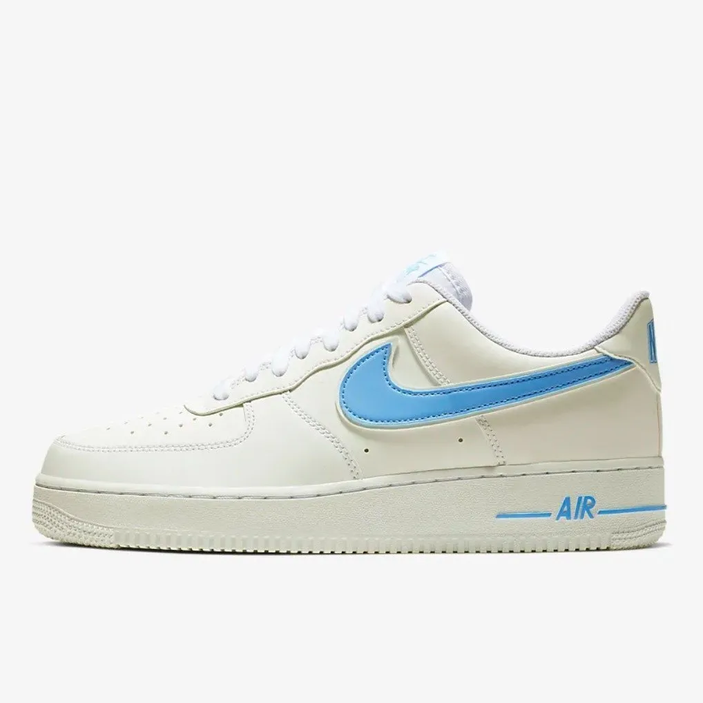 NIKE AIR FORCE 1 ’07 3 UNIVERSITY BLUE