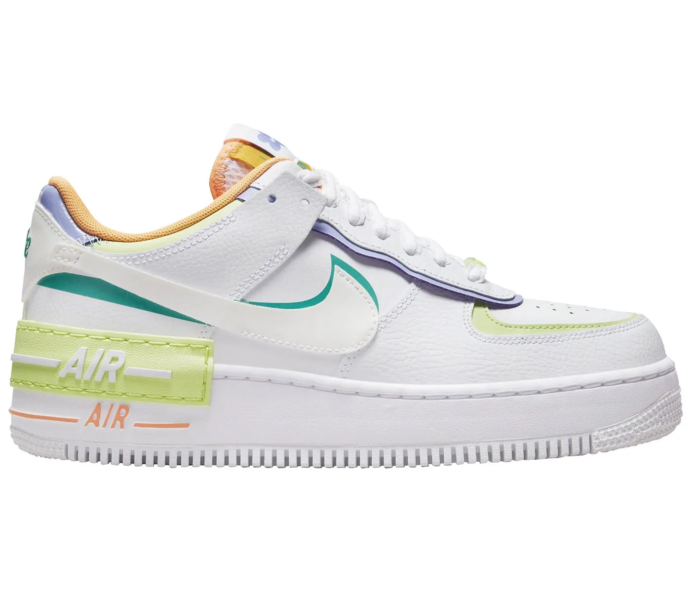 Nike Air Force 1 Low Shadow White Peach Cream Lime W