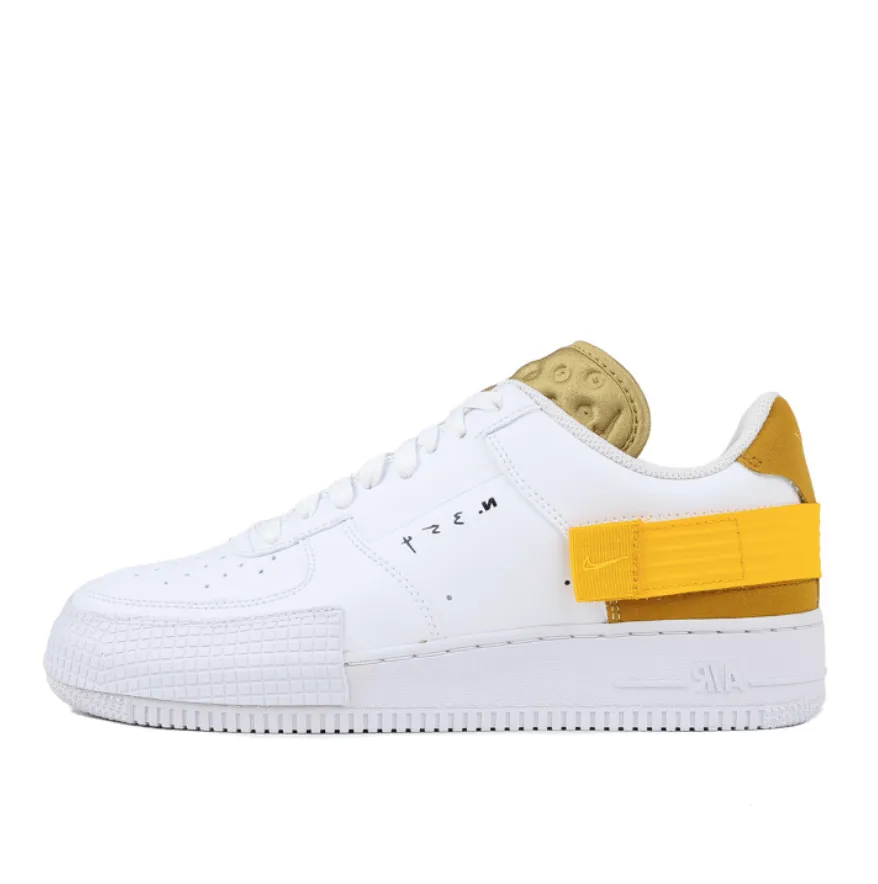 NIKE AIR FORCE TYPE YELLOW