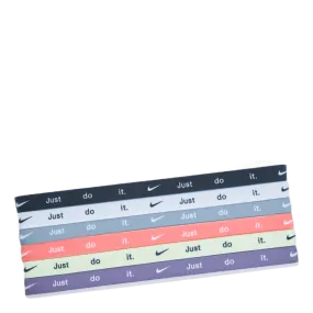 Nike Eq Nike Headbands 6 Pk Printed Black/white/particle Grey