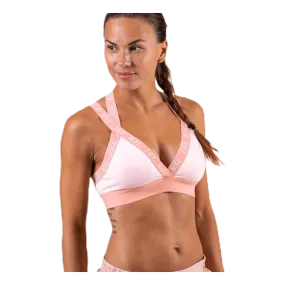 Nike Indy Logo Bra Pink/White