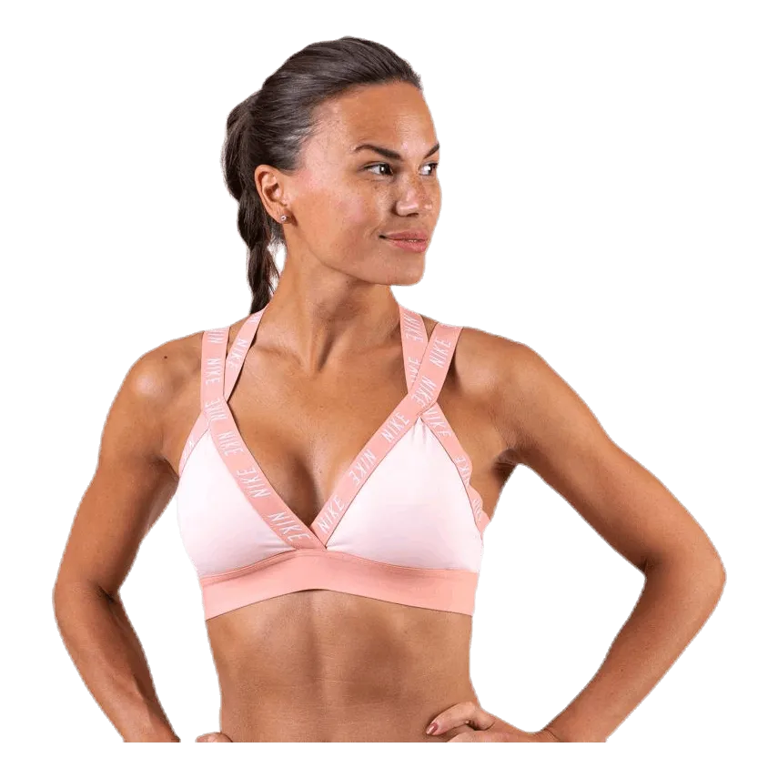 Nike Indy Logo Bra Pink/White