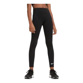 Nike Junior Nike One High Waist Black