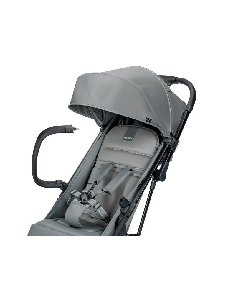 NOW STROLLER BLACK SNAP GREY INGLESINA