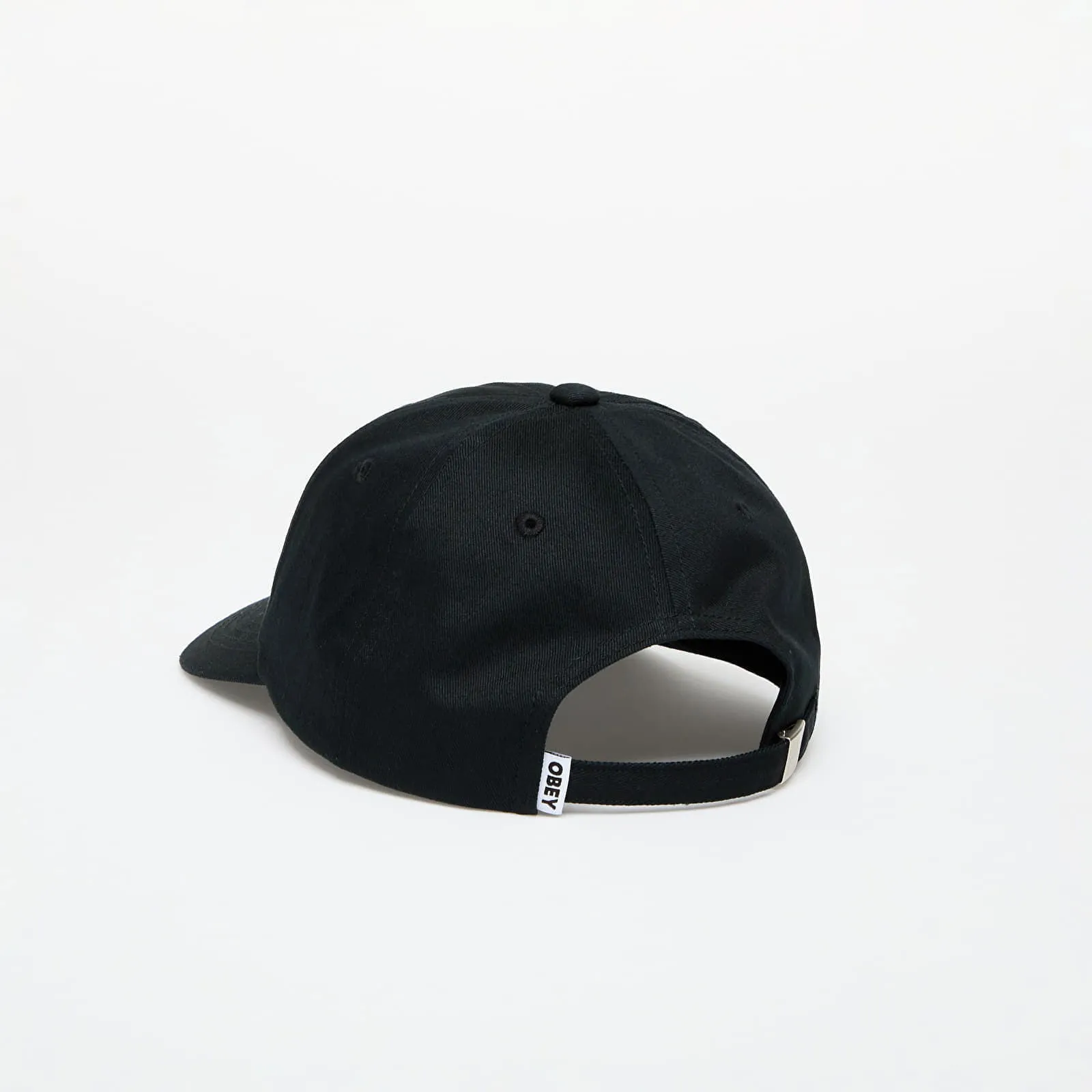 OBEY Studios Twill 6 Panel Cap Black Universal