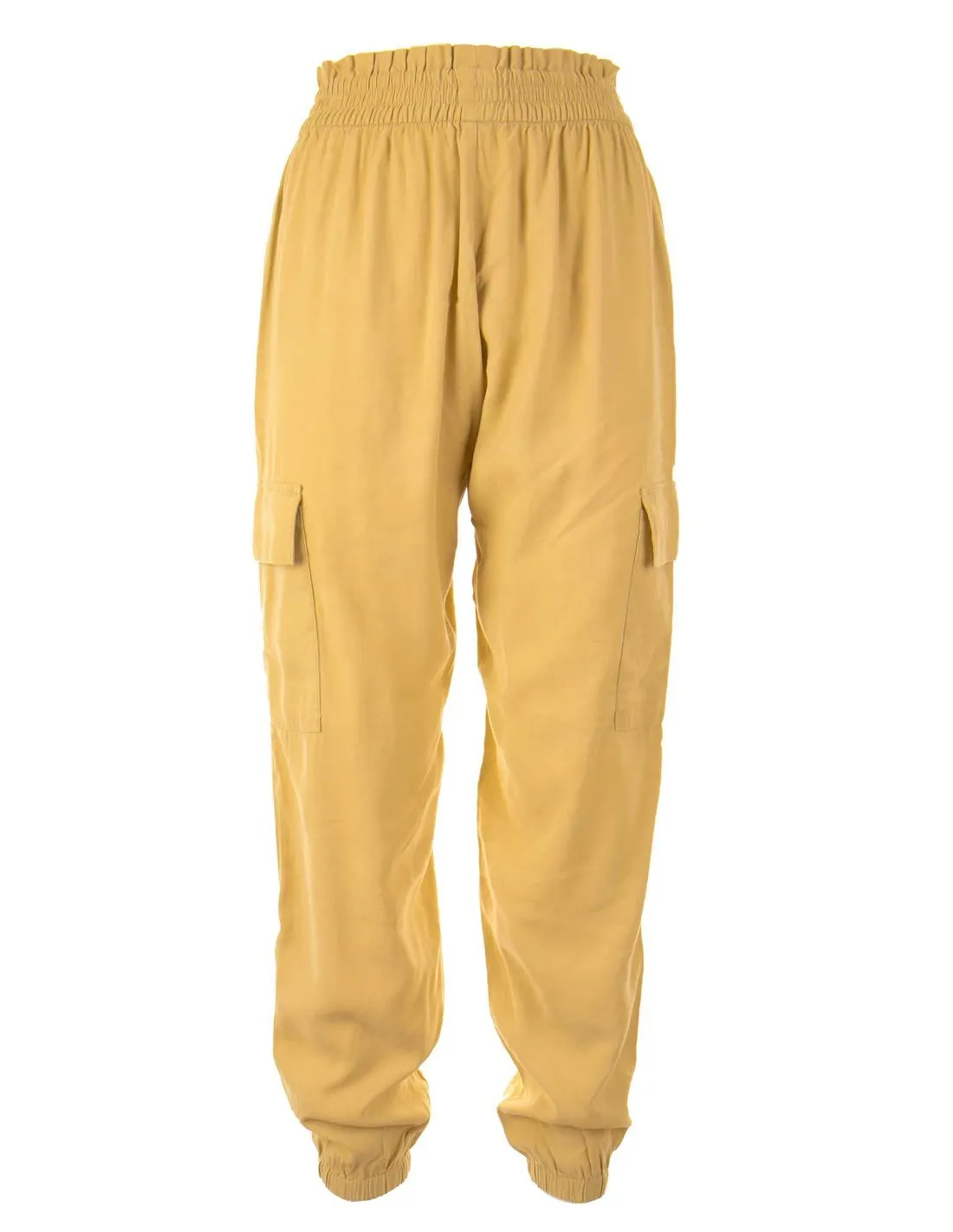 ONLY - Pantalón amarillo OnlAris Life Cargo Mujer