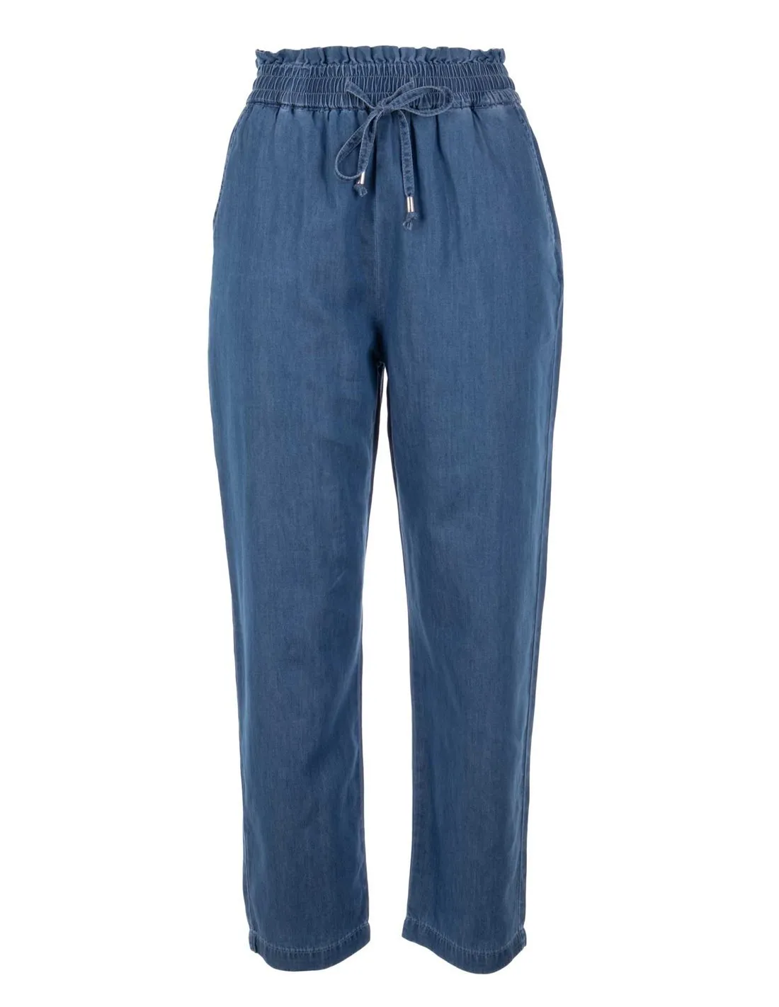 ONLY - Pantalón azul denim OnlBea Life Mujer