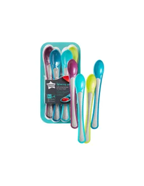 Pack de 4 Cucharas de punta blanda de Tommee Tippee