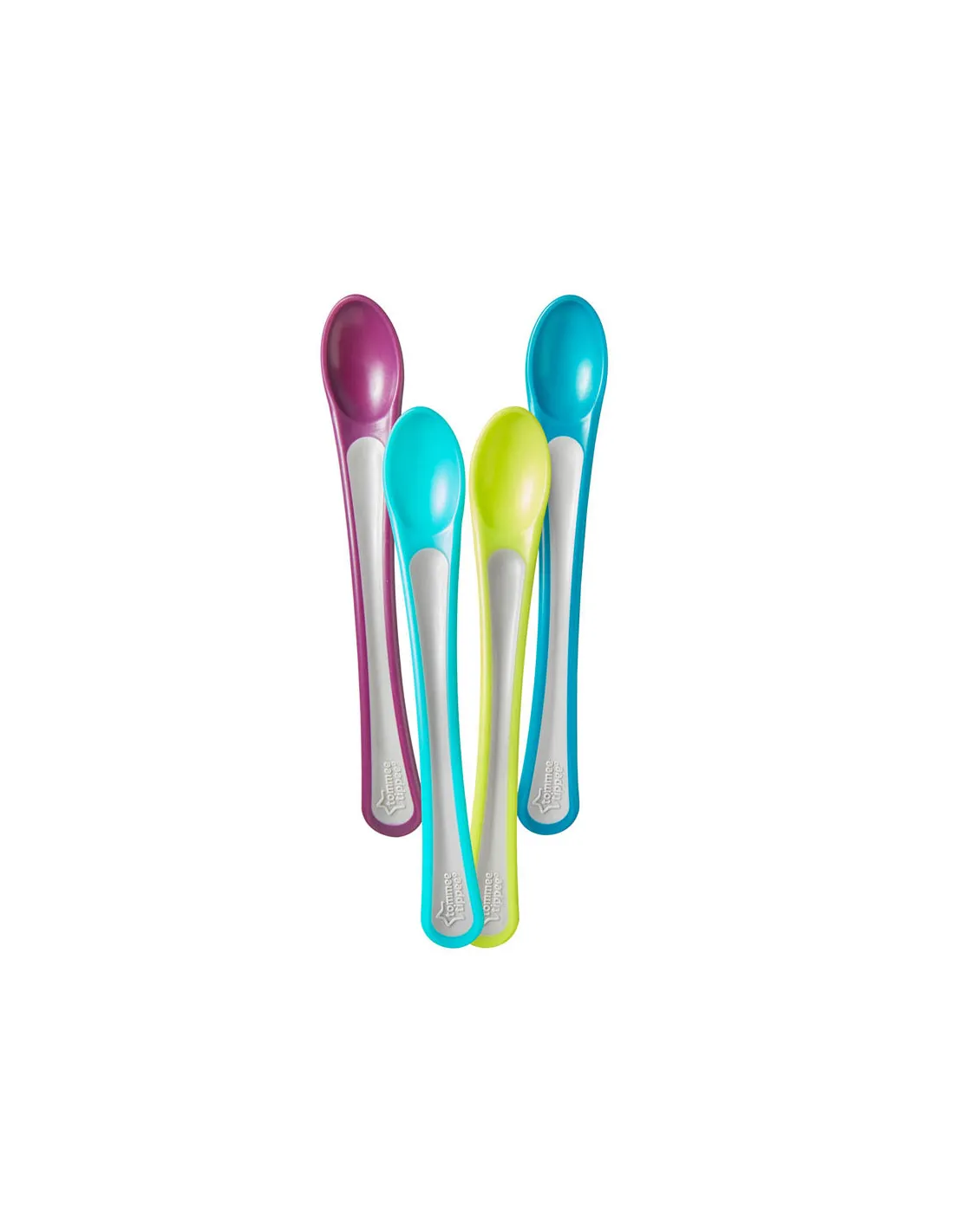 Pack de 4 Cucharas de punta blanda de Tommee Tippee