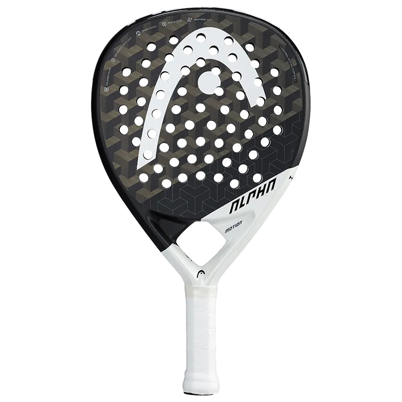 Pala padel Head Graphene 360+ Alpha Motion Negro/Blanco