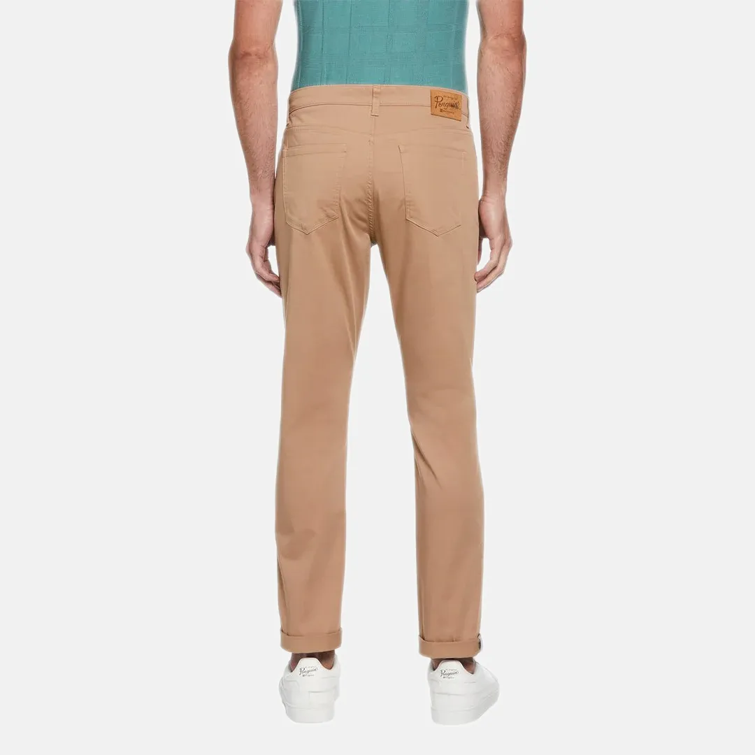 Pantalon Basico Liso Twill Chino Tigers Eye