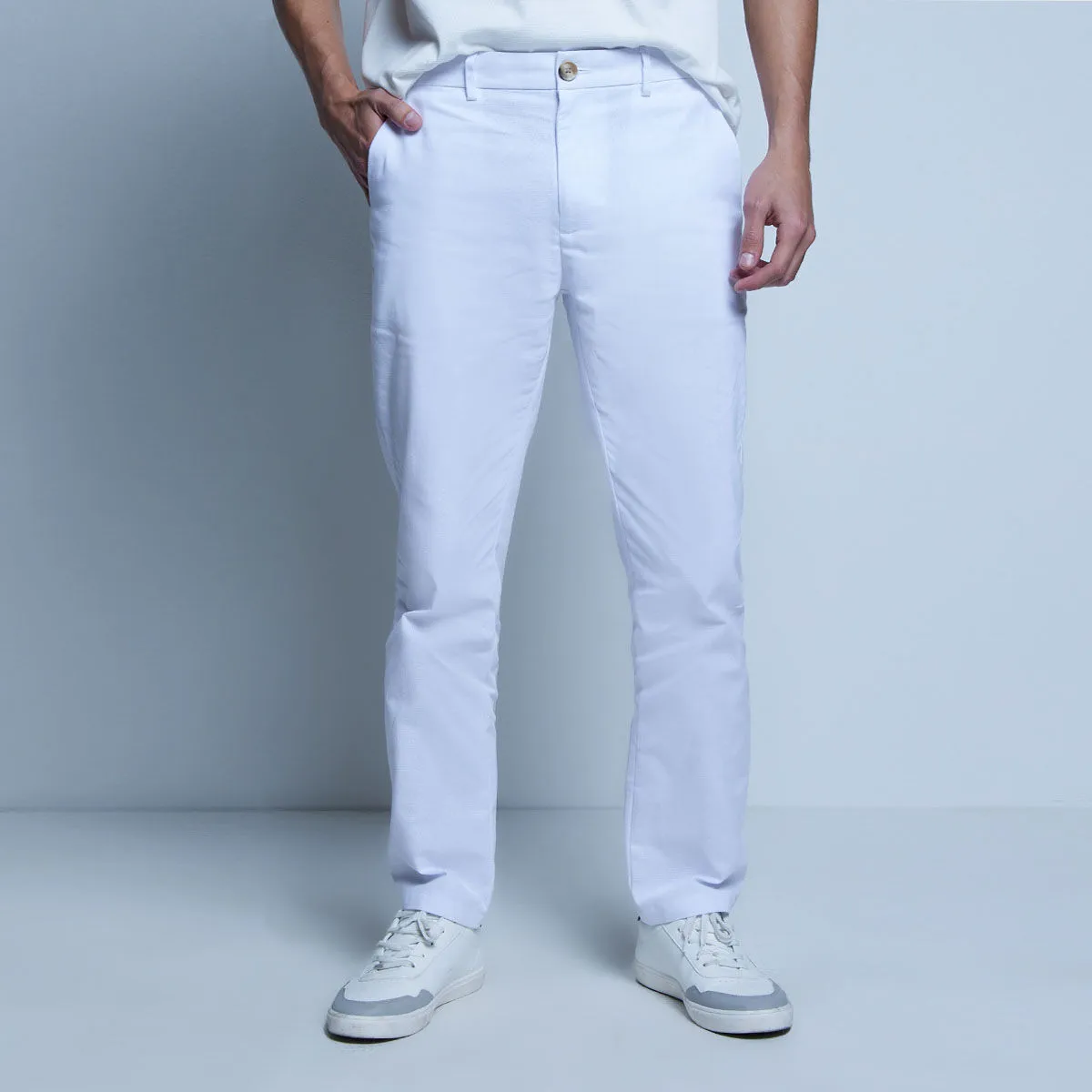 Pantalon Chino con Bolsillos