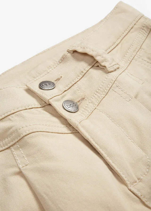 Pantalón de estilo cargo Beige