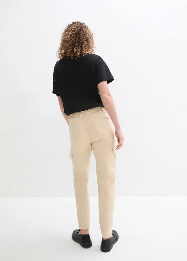 Pantalón de estilo cargo Beige