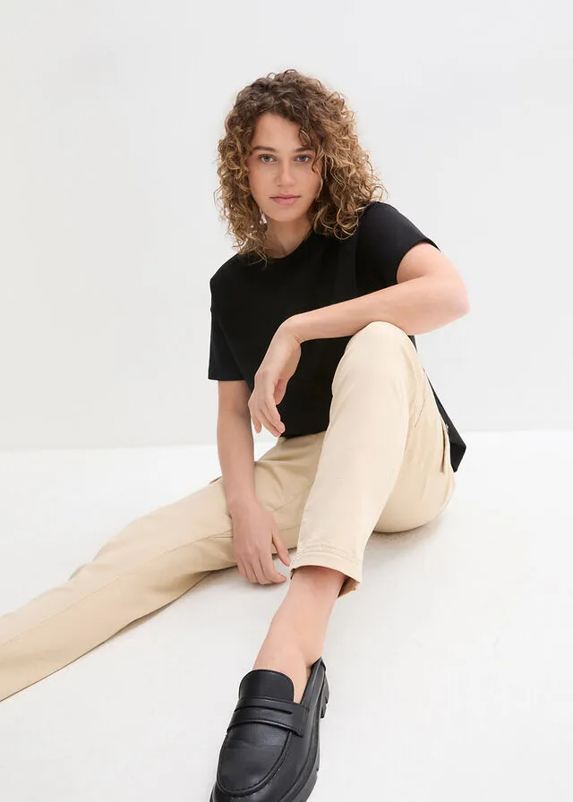 Pantalón de estilo cargo Beige